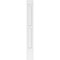 Ekena Millwork Two Equal Raised Panel PVC Pilaster w/Standard Capital & Base, 12W x 108H x 2P, PR PILP12X108DRP01-2 - alternate 3